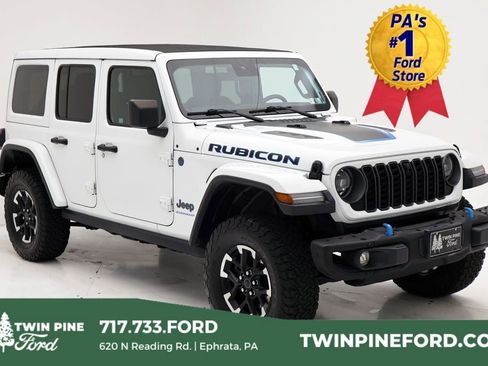 Used 2024 Jeep Wrangler Unlimited Rubicon 4xe image 1