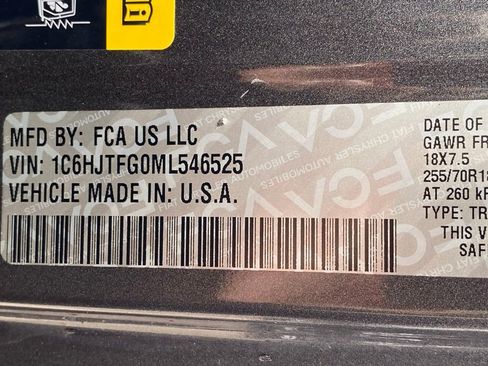 Used 2021 Jeep Gladiator Overland image 41