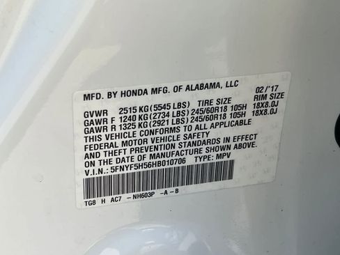 Used 2017 Honda Pilot EX-L image 34