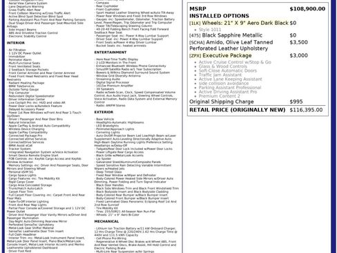 Used 2023 BMW iX M60 w/ Executive Package image 57