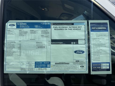 New 2026 Ford E-350 and Econoline 350 Super Duty w/ Power Equipment Group RWD image 16
