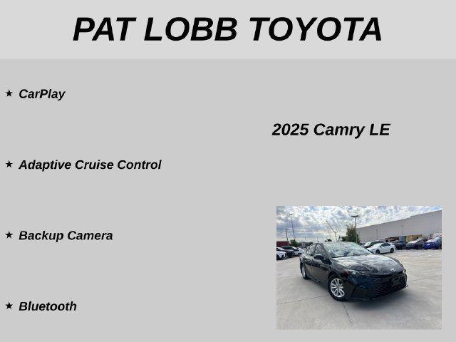 Used 2025 Toyota Camry LE w/ Convenience Package FWD image 21