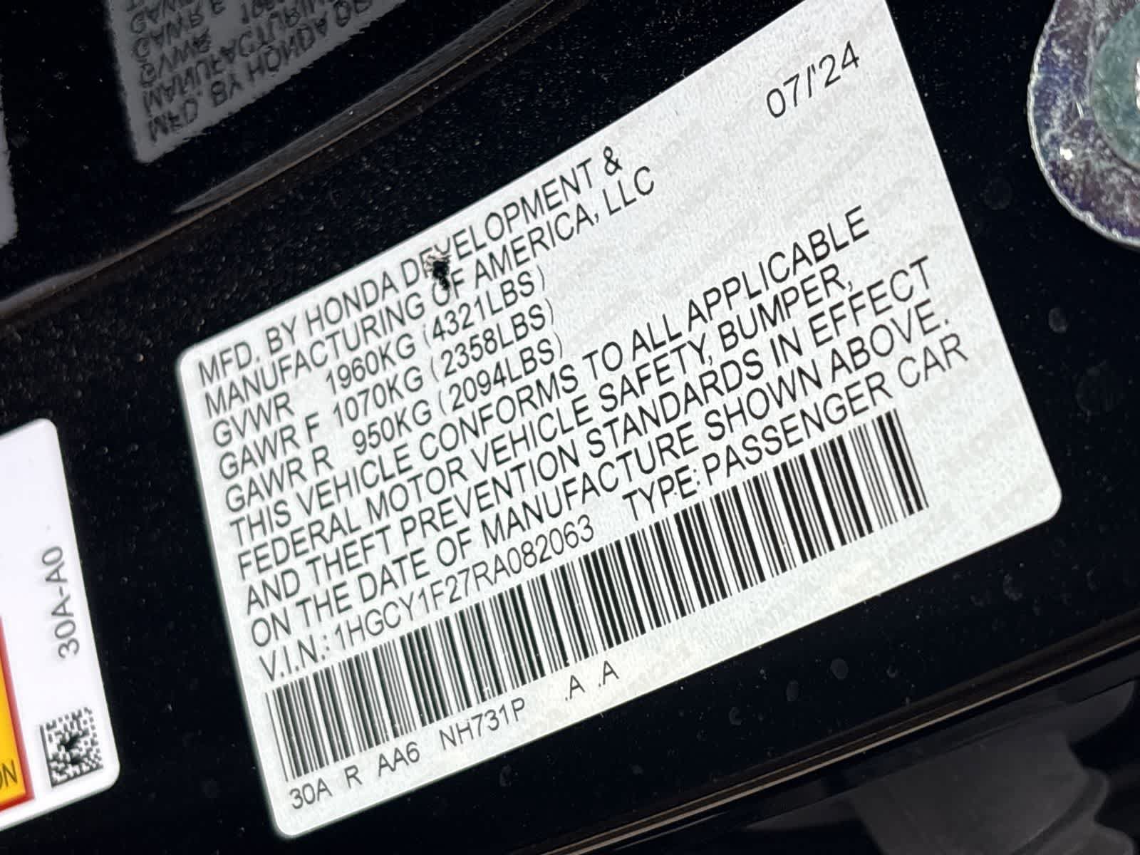 Used 2024 Honda Accord LX image 21