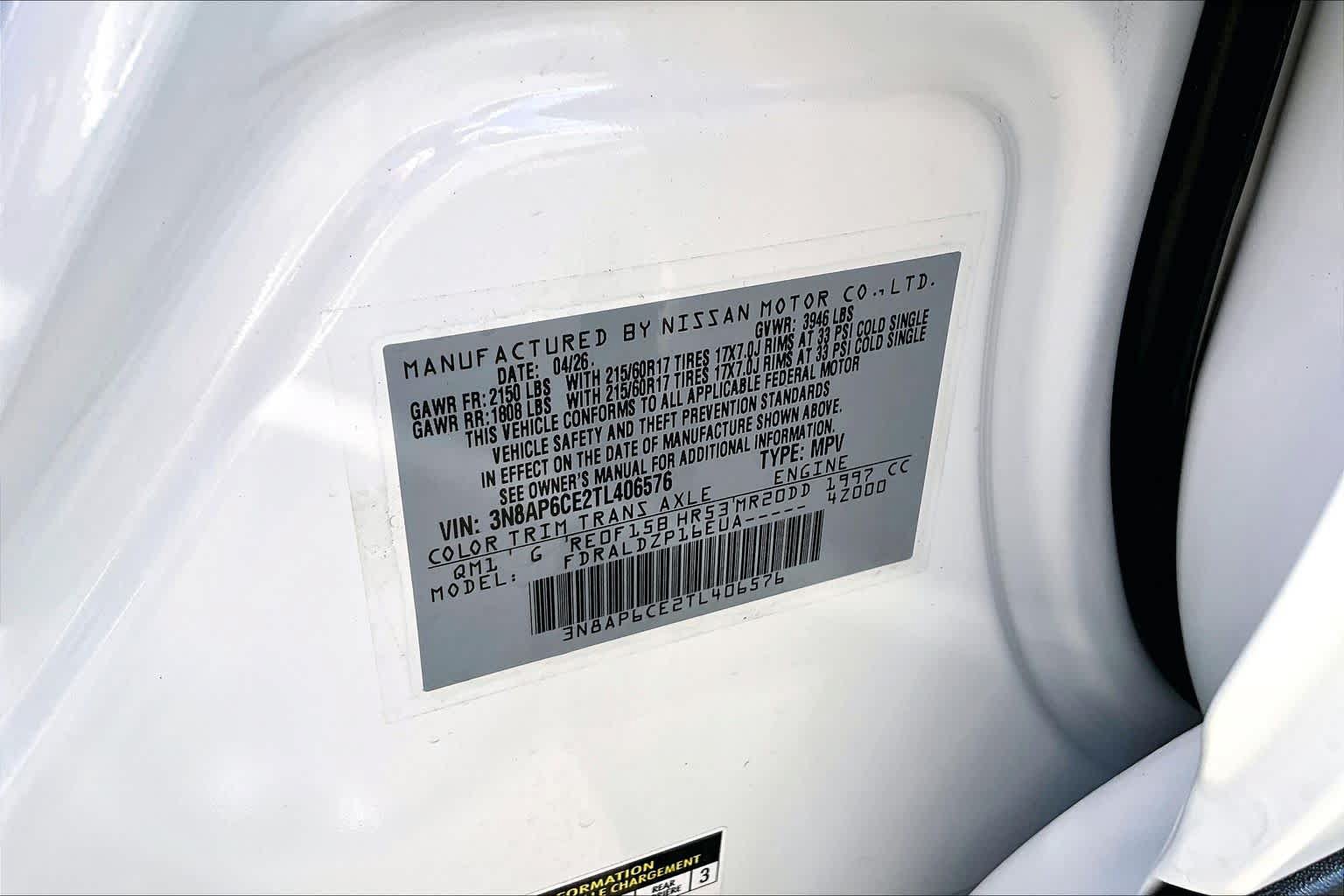 Certified 2026 Nissan Kicks SV FWD image 30