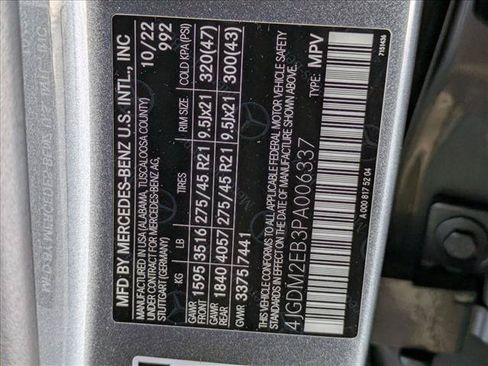 Certified 2023 Mercedes-Benz EQS 450+ 4MATIC SUV image 27