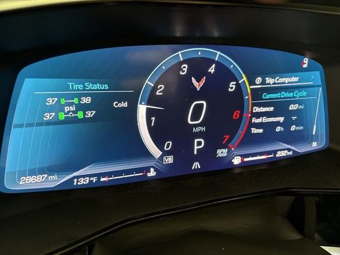 Used 2021 Chevrolet Corvette Stingray Coupe w/ 1LT image 30