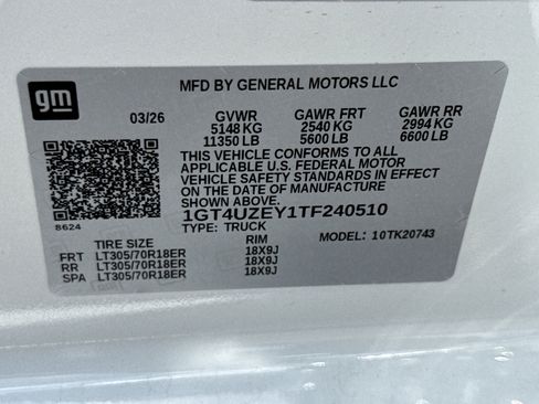 New 2026 GMC Sierra 2500 AT4X AWD/4WD image 38