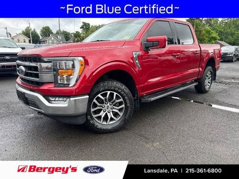 Certified 2021 Ford F150 Lariat w/ FX4 Off-Road Package AWD/4WD image 1