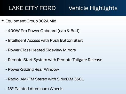 New 2026 Ford F150 XLT w/ Equipment Group 302A MID image 11