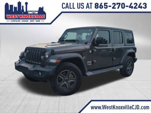 Certified 2018 Jeep Wrangler Unlimited Sport S AWD/4WD image 1