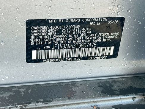 New 2026 Subaru WRX Limited AWD/4WD image 31