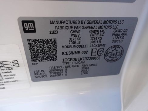 Used 2024 Chevrolet Silverado 1500 Custom w/ Rally Edition image 55