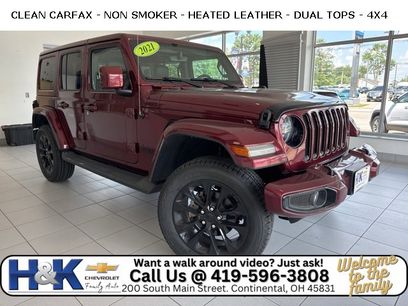 Used 2021 Jeep Wrangler Unlimited Sahara