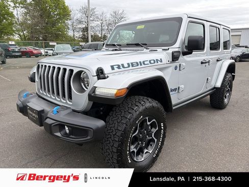 Used 2023 Jeep Wrangler Unlimited Rubicon 4xe w/ Cold Weather Group AWD/4WD image 1