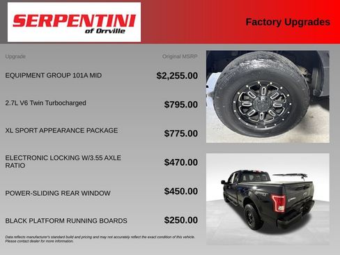 Used 2016 Ford F150 XL w/ Equipment Group 101A Mid AWD/4WD image 6