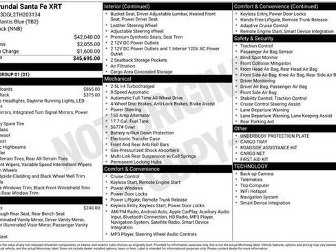 New 2026 Hyundai Santa Fe XRT AWD/4WD image 28