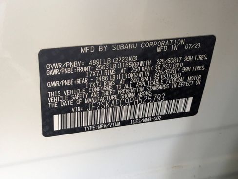 Certified 2023 Subaru Forester Premium w/ Popular Package #2 AWD/4WD image 30