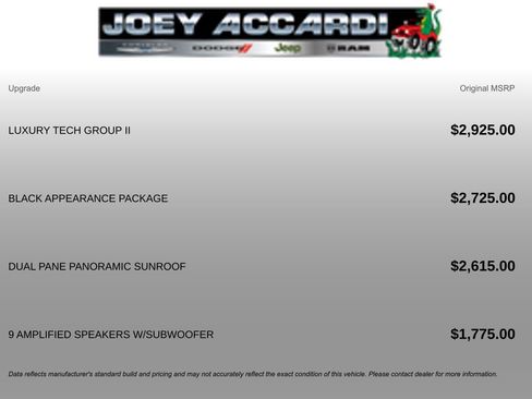 New 2025 Jeep Grand Cherokee L Limited w/ Luxury Tech Group II image 3