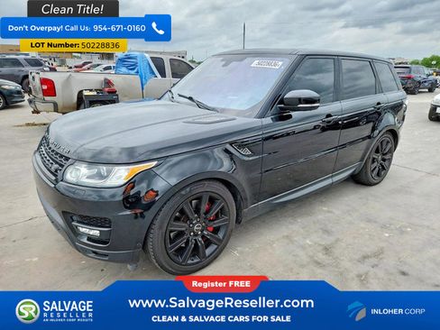 Used 2016 Land Rover Range Rover Sport Supercharged AWD/4WD image 1