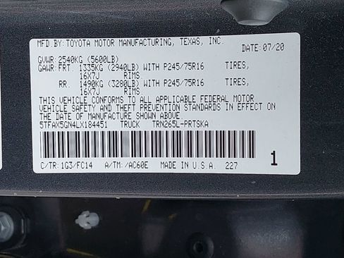 Used 2020 Toyota Tacoma SR5 RWD image 12