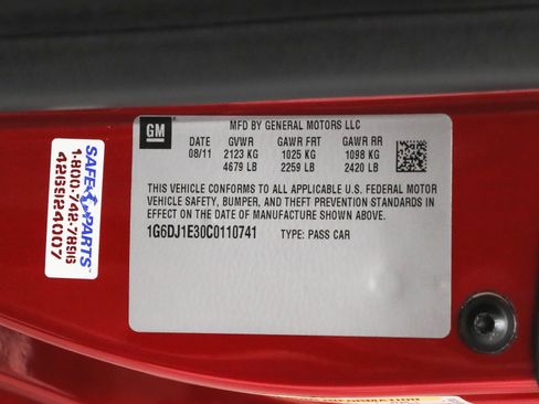 Used 2012 Cadillac CTS Performance image 7