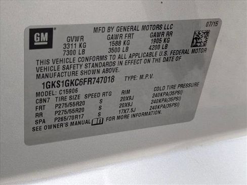 Used 2015 GMC Yukon XL SLE image 27