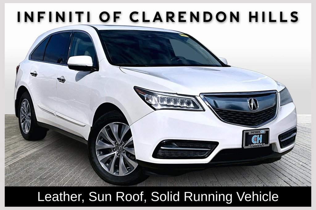 Used 2016 Acura MDX w/ Technology Package AWD/4WD image 1