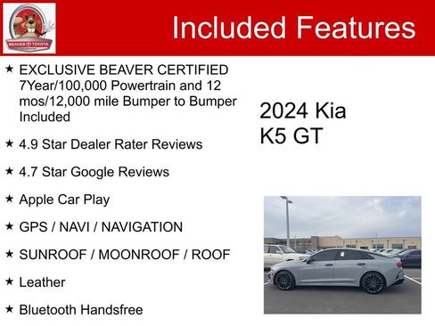 Used 2024 Kia K5 GT image 5