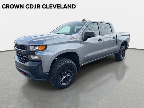 Used 2021 Chevrolet Silverado 1500 Custom Trail Boss w/ LPO, Dark Essentials Package image 8