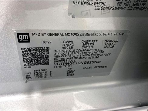 Used 2022 GMC Sierra 1500 Denali w/ Denali Reserve Package RWD image 19