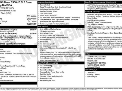 Used 2022 GMC Sierra 3500 SLE w/ Remote Start Package image 2