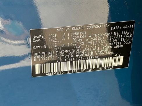Used 2025 Subaru Outback Wilderness AWD/4WD image 28