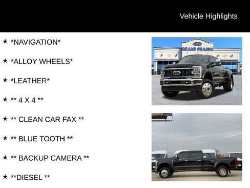 Certified 2023 Ford F450 Lariat w/ Lariat Ultimate Package image 4