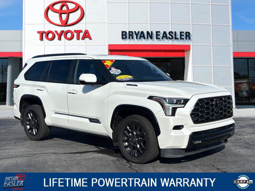 Used 2026 Toyota Sequoia Platinum AWD/4WD image 1