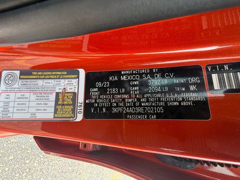 Used 2024 Kia Forte LXS FWD image 44