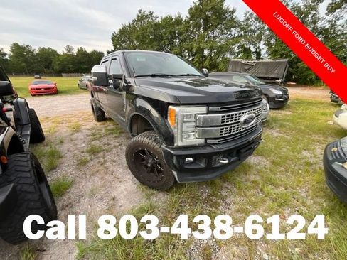 Used 2017 Ford F350 Platinum w/ Platinum Ultimate Package AWD/4WD image 1
