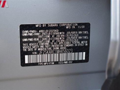 Used 2021 Subaru Forester Sport w/ Popular Package #2 image 37