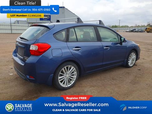 Used 2012 Subaru Impreza 2.0i Limited AWD/4WD image 4