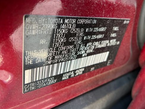 Used 2019 Toyota RAV4 XLE w/ Convenience Package AWD/4WD image 37