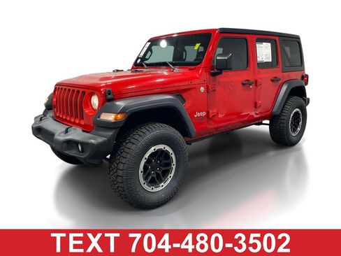 Used 2019 Jeep Wrangler Unlimited Sport S AWD/4WD image 1