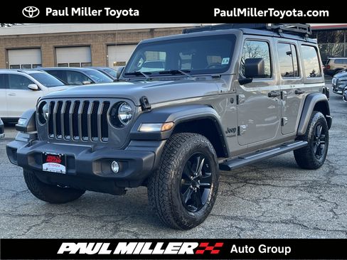 Used 2021 Jeep Wrangler Unlimited Sport image 1