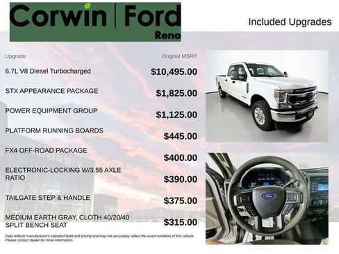 Certified 2020 Ford F350 XL w/ STX Appearance Package AWD/4WD image 3