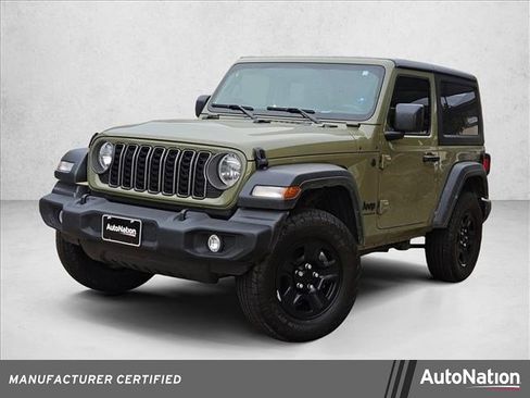 Used 2025 Jeep Wrangler Sport AWD/4WD image 1