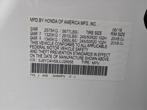 Used 2018 Acura MDX SH-AWD w/ Technology Package image 25