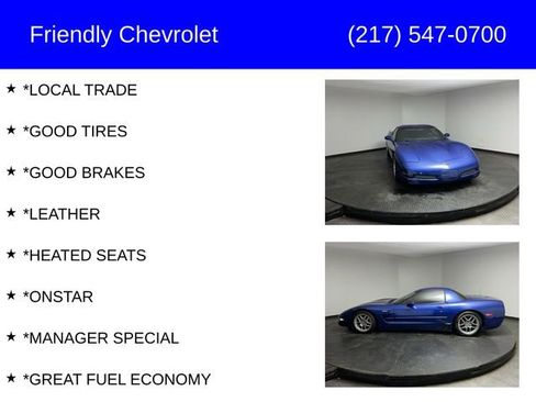 Used 2002 Chevrolet Corvette Z06 w/ Memory Pkg RWD image 6