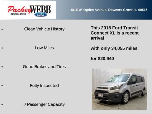 Used 2018 Ford Transit Connect XL image 11