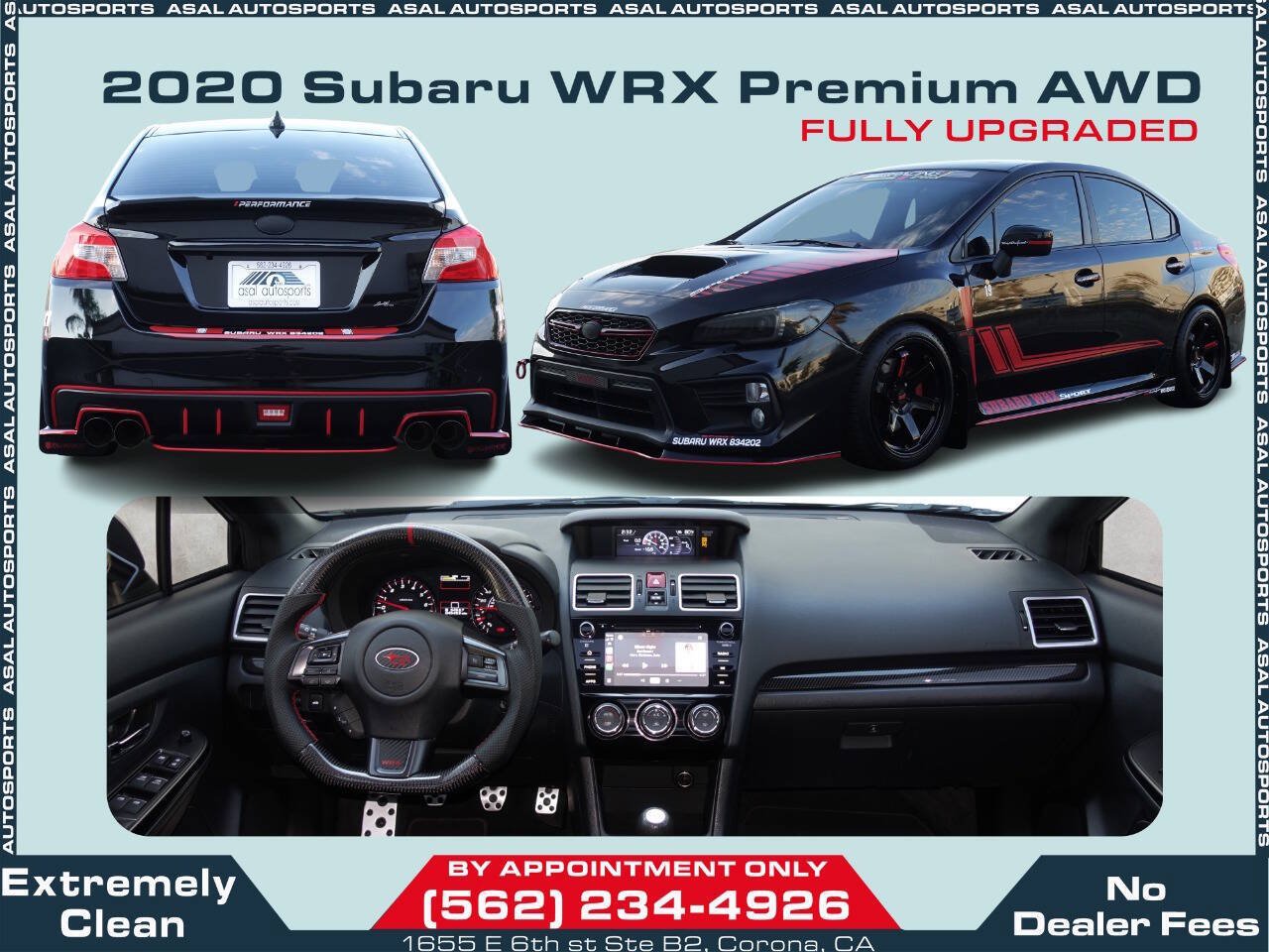 Used 2020 Subaru WRX Premium AWD/4WD image 3