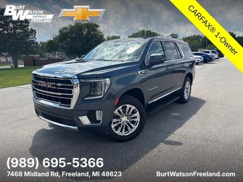 Used 2021 GMC Yukon SLT w/ SLT Premium Package AWD/4WD image 1