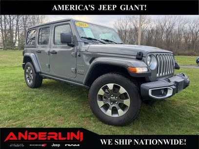 Used 2021 Jeep Wrangler Unlimited Sahara w/ Uconnect 4C Nav & Sound Group