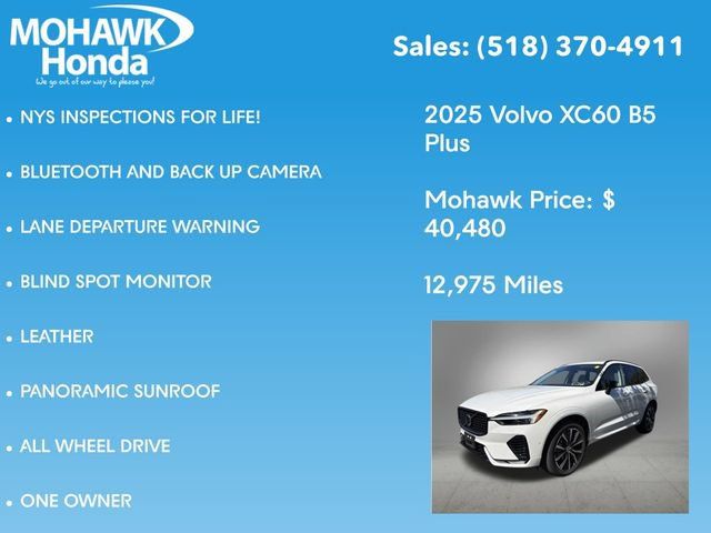 Used 2025 Volvo XC60 B5 Plus w/ Protection Package Premier AWD/4WD image 7